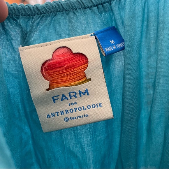 Anthro Farm Rio Ruffled Botanical Maxi Dress - Picture 6 of 7